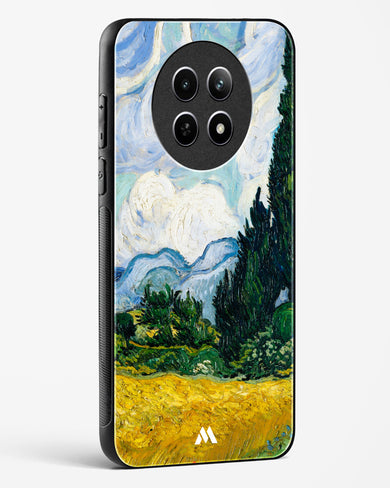 Wheat Field with Cypresses [Van Gogh] Glass Case Phone Cover (Realme)