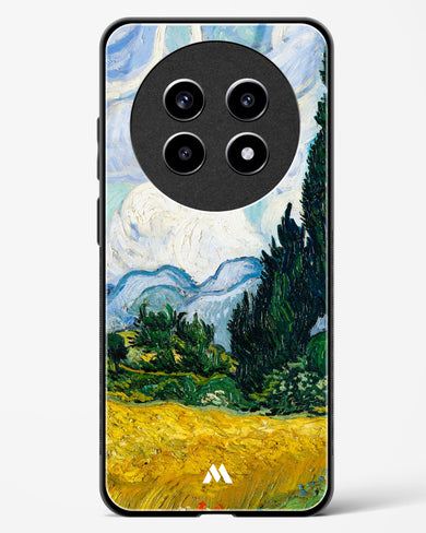 Wheat Field with Cypresses [Van Gogh] Glass Case Phone Cover (Realme)