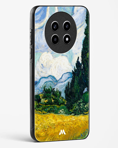 Wheat Field with Cypresses [Van Gogh] Glass Case Phone Cover (Realme)