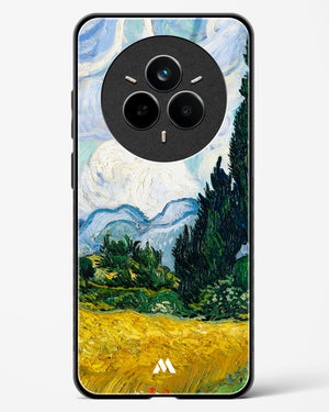 Wheat Field with Cypresses [Van Gogh] Glass Case Phone Cover (Realme)