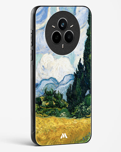 Wheat Field with Cypresses [Van Gogh] Glass Case Phone Cover (Realme)