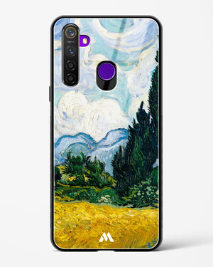 Wheat Field with Cypresses [Van Gogh] Glass Case Phone Cover (Realme)