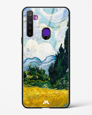 Wheat Field with Cypresses [Van Gogh] Glass Case Phone Cover (Realme)