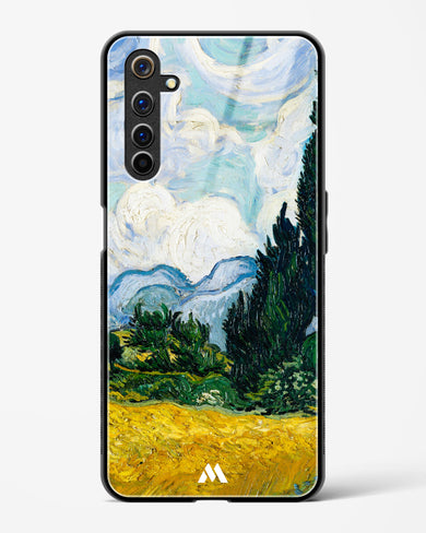 Wheat Field with Cypresses [Van Gogh] Glass Case Phone Cover-(Realme)