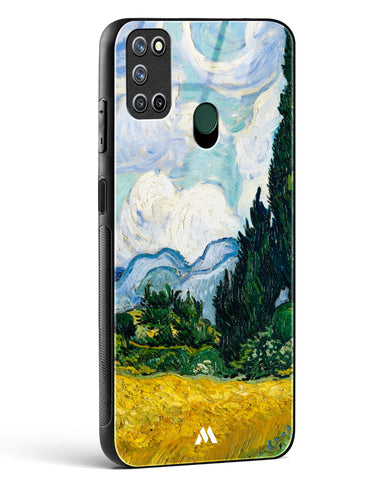 Wheat Field with Cypresses [Van Gogh] Glass Case Phone Cover-(Realme)