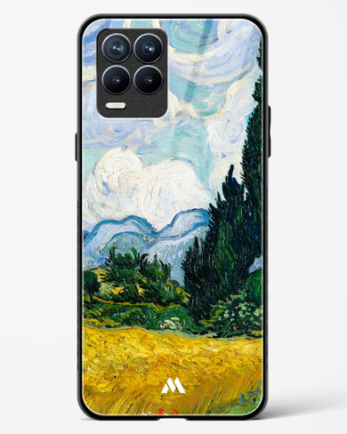 Wheat Field with Cypresses [Van Gogh] Glass Case Phone Cover (Realme)