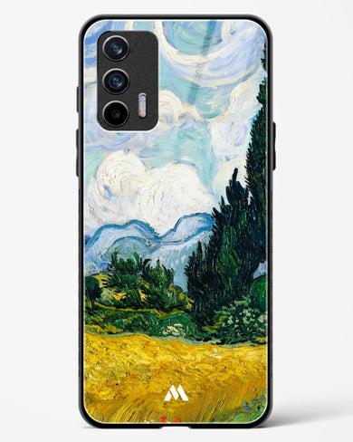 Wheat Field with Cypresses [Van Gogh] Glass Case Phone Cover (Realme)