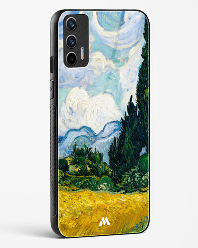 Wheat Field with Cypresses [Van Gogh] Glass Case Phone Cover-(Realme)