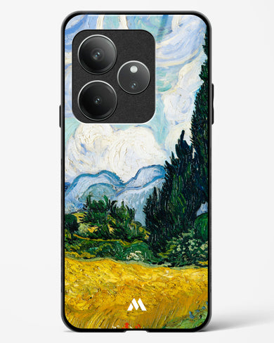 Wheat Field with Cypresses [Van Gogh] Glass Case Phone Cover (Realme)