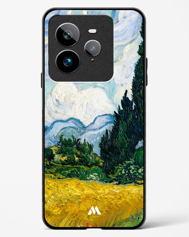 Wheat Field with Cypresses [Van Gogh] Glass Case Phone Cover (Realme)