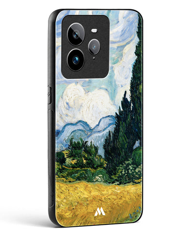 Wheat Field with Cypresses [Van Gogh] Glass Case Phone Cover (Realme)