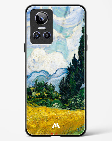 Wheat Field with Cypresses [Van Gogh] Glass Case Phone Cover (Realme)