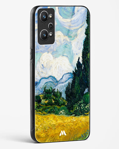 Wheat Field with Cypresses [Van Gogh] Glass Case Phone Cover (Realme)