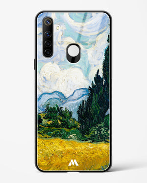 Wheat Field with Cypresses [Van Gogh] Glass Case Phone Cover (Realme)