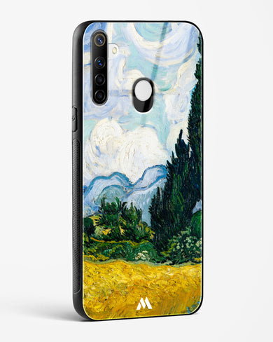 Wheat Field with Cypresses [Van Gogh] Glass Case Phone Cover (Realme)