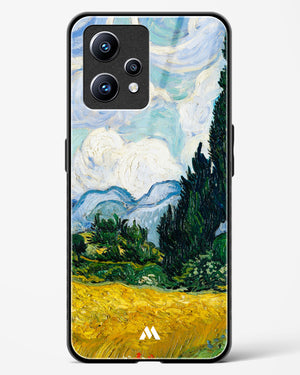 Wheat Field with Cypresses [Van Gogh] Glass Case Phone Cover (Realme)