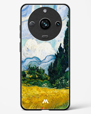 Wheat Field with Cypresses [Van Gogh] Glass Case Phone Cover (Realme)