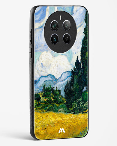 Wheat Field with Cypresses [Van Gogh] Glass Case Phone Cover (Realme)