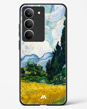 Wheat Field with Cypresses [Van Gogh] Glass Case Phone Cover (Realme)
