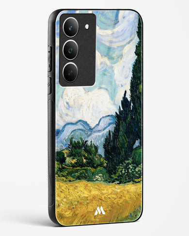 Wheat Field with Cypresses [Van Gogh] Glass Case Phone Cover (Realme)