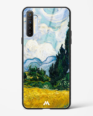 Wheat Field with Cypresses [Van Gogh] Glass Case Phone Cover (Realme)