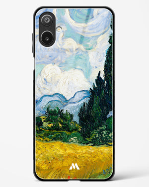 Wheat Field with Cypresses [Van Gogh] Glass Case Phone Cover (Samsung)
