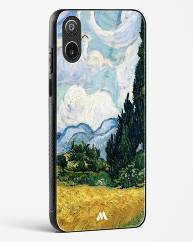 Wheat Field with Cypresses [Van Gogh] Glass Case Phone Cover (Samsung)
