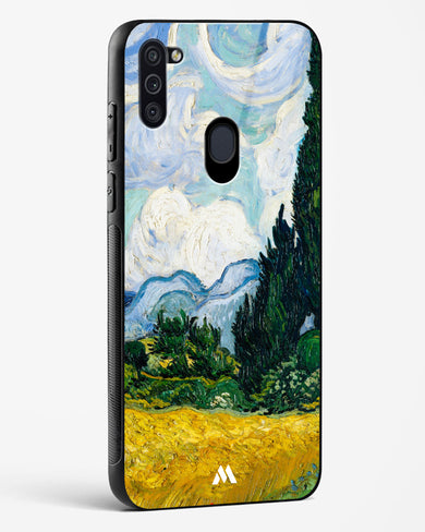 Wheat Field with Cypresses [Van Gogh] Glass Case Phone Cover-(Samsung)