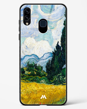 Wheat Field with Cypresses [Van Gogh] Glass Case Phone Cover (Samsung)