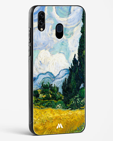 Wheat Field with Cypresses [Van Gogh] Glass Case Phone Cover-(Samsung)