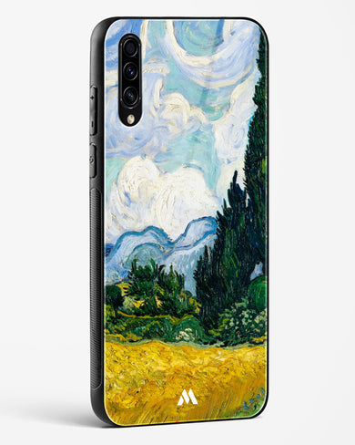 Wheat Field with Cypresses [Van Gogh] Glass Case Phone Cover-(Samsung)