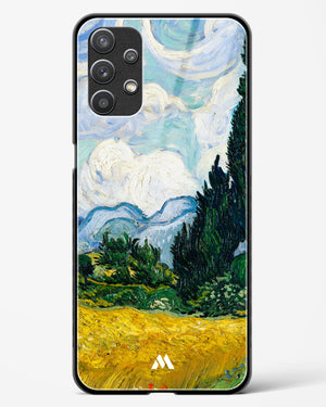 Wheat Field with Cypresses [Van Gogh] Glass Case Phone Cover (Samsung)