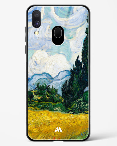 Wheat Field with Cypresses [Van Gogh] Glass Case Phone Cover-(Samsung)