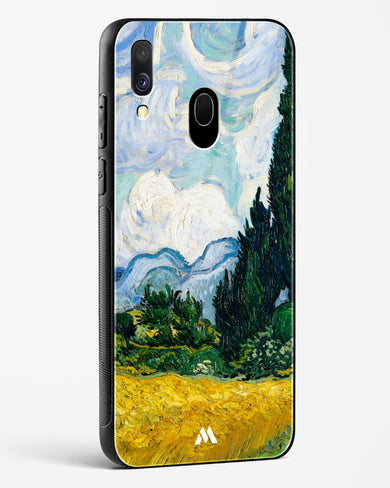 Wheat Field with Cypresses [Van Gogh] Glass Case Phone Cover-(Samsung)