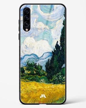 Wheat Field with Cypresses [Van Gogh] Glass Case Phone Cover (Samsung)