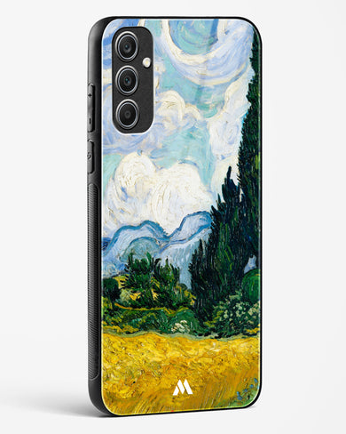 Wheat Field with Cypresses [Van Gogh] Glass Case Phone Cover (Samsung)