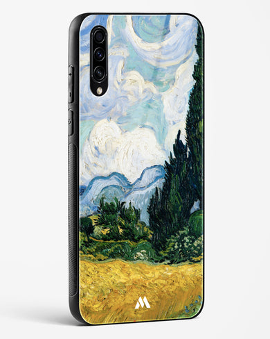 Wheat Field with Cypresses [Van Gogh] Glass Case Phone Cover (Samsung)