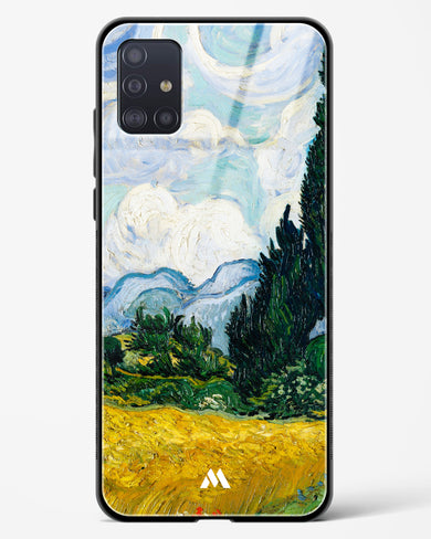 Wheat Field with Cypresses [Van Gogh] Glass Case Phone Cover (Samsung)