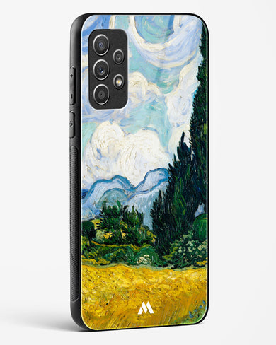 Wheat Field with Cypresses [Van Gogh] Glass Case Phone Cover-(Samsung)