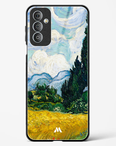 Wheat Field with Cypresses [Van Gogh] Glass Case Phone Cover-(Samsung)