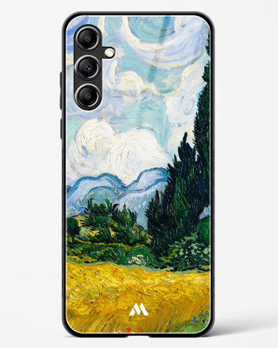 Wheat Field with Cypresses [Van Gogh] Glass Case Phone Cover (Samsung)
