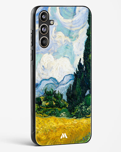 Wheat Field with Cypresses [Van Gogh] Glass Case Phone Cover (Samsung)