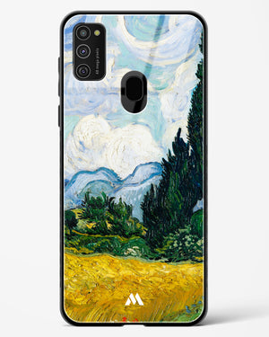 Wheat Field with Cypresses [Van Gogh] Glass Case Phone Cover-(Samsung)