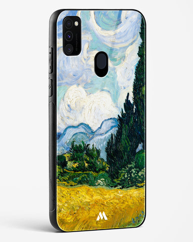 Wheat Field with Cypresses [Van Gogh] Glass Case Phone Cover-(Samsung)