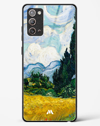 Wheat Field with Cypresses [Van Gogh] Glass Case Phone Cover-(Samsung)