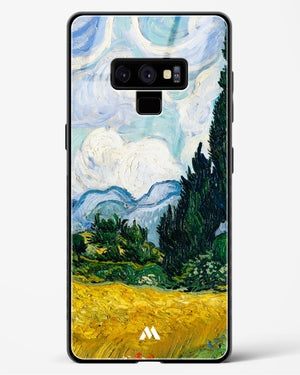 Wheat Field with Cypresses [Van Gogh] Glass Case Phone Cover (Samsung)