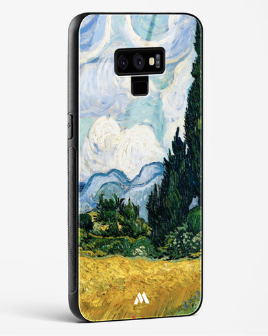 Wheat Field with Cypresses [Van Gogh] Glass Case Phone Cover (Samsung)