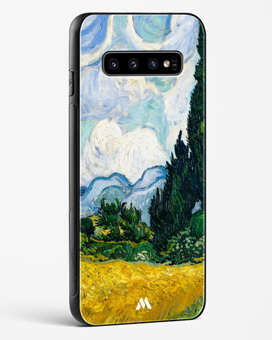 Wheat Field with Cypresses [Van Gogh] Glass Case Phone Cover-(Samsung)