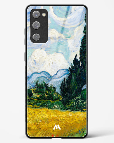 Wheat Field with Cypresses [Van Gogh] Glass Case Phone Cover (Samsung)