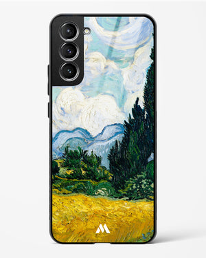 Wheat Field with Cypresses [Van Gogh] Glass Case Phone Cover (Samsung)